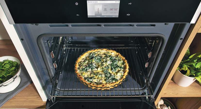 AutoProgrammes with StepBake & 80 Pre-Set Gourmet Recipes
