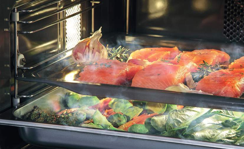 PureSteam & MultiSteam 360° Nutrient-Locking Steam Roasting