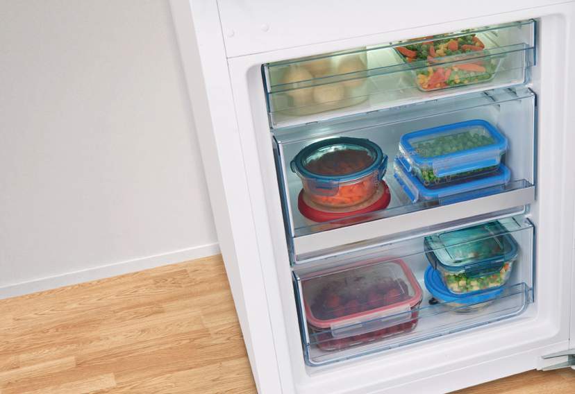 NoFrost DualAdvance No-Ice Frost-Free Freezer Drawers