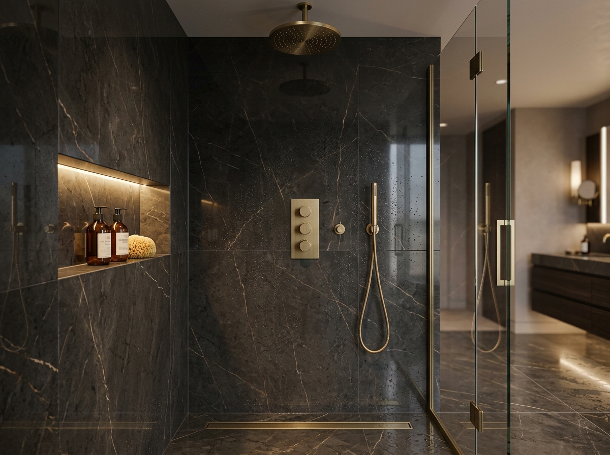 Luxury Thermostatic Shower Systems
