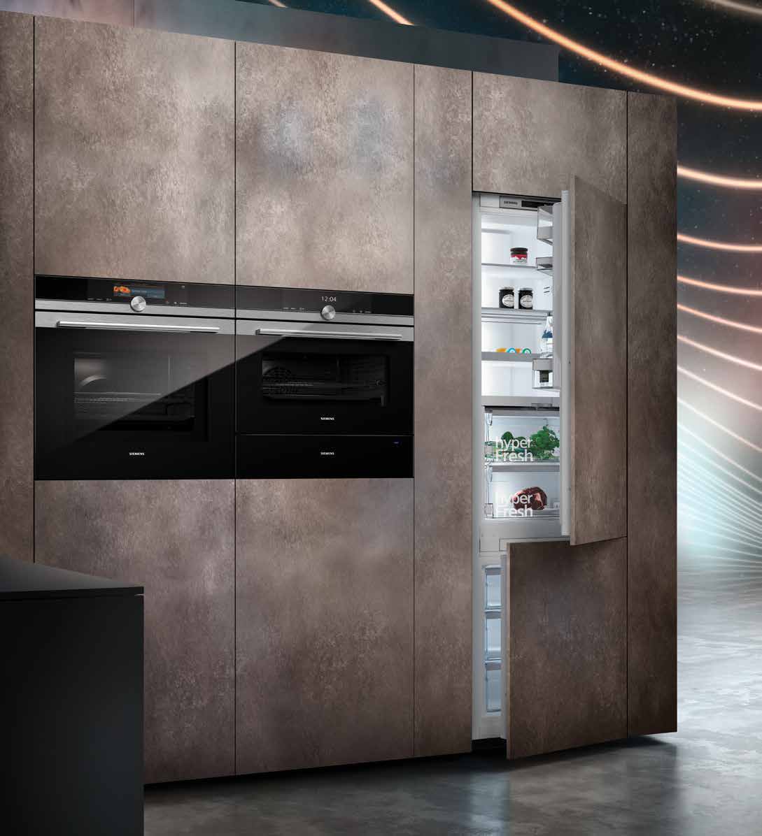hyperFresh Premium Integrated Multi-Door Refrigerator